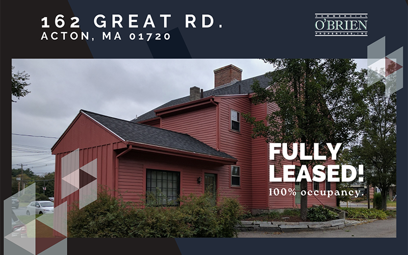 162 Great Road in Acton - MA | 100% Occupancy