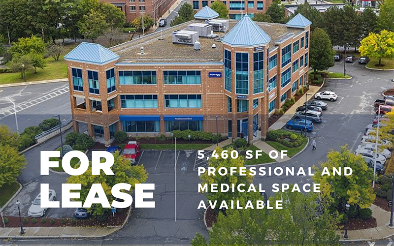For Lease | 5,460 SF of Professional/Medical Space in Downtown Lowell