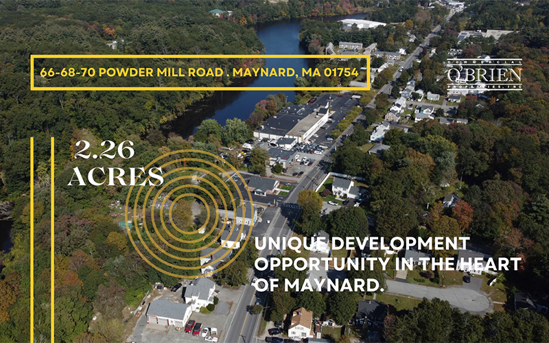 Development Opportunity in the Heart of Maynard, MA