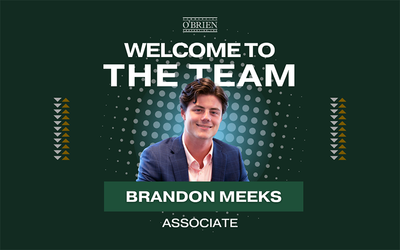 Welcome to the Team | Brandon Meeks