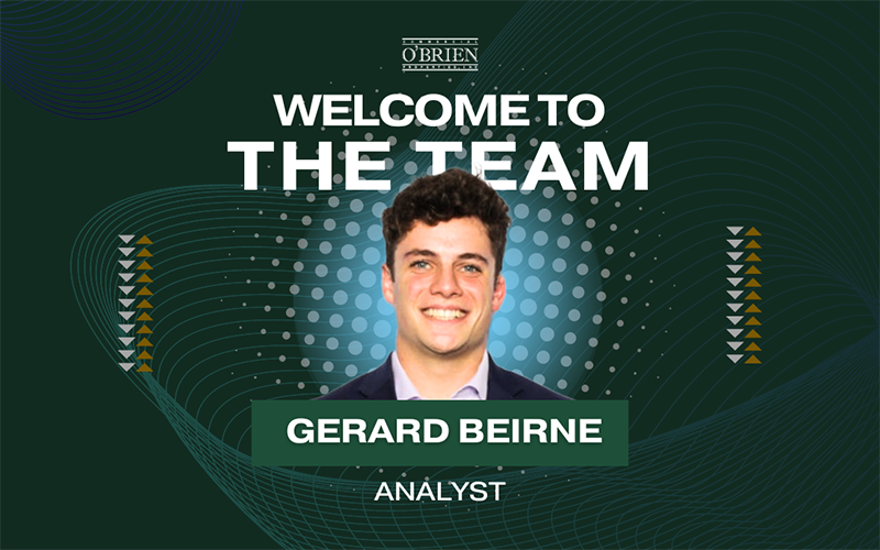 Welcome to the Team | Gerard Beirne